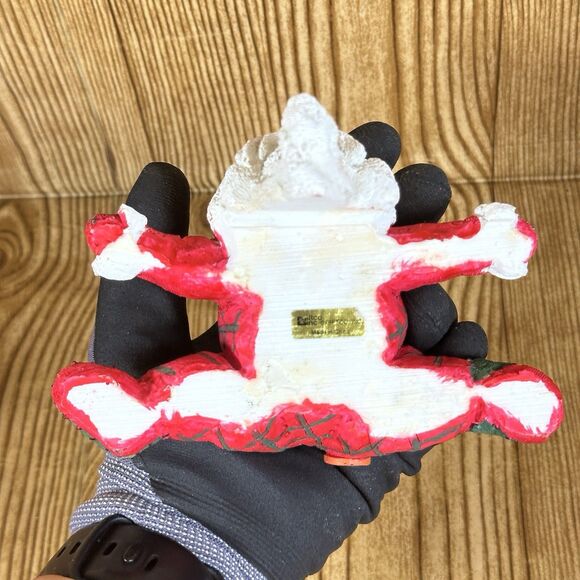 Retro Santa Stocking‎ Hanger Christmas Collection Cottage Patchwork Lot Of 2 - Picture 6 of 7